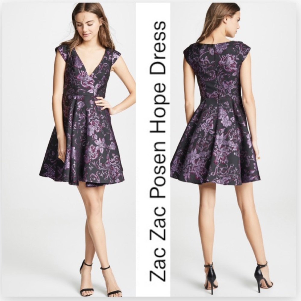 🌟Zac Posen Hope Dress-Size 4 - Picture 2 of 16
